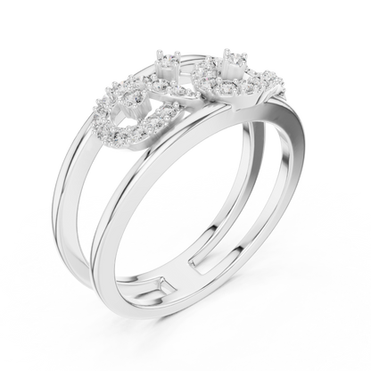 Round Halo Lab Grown Diamond Ring