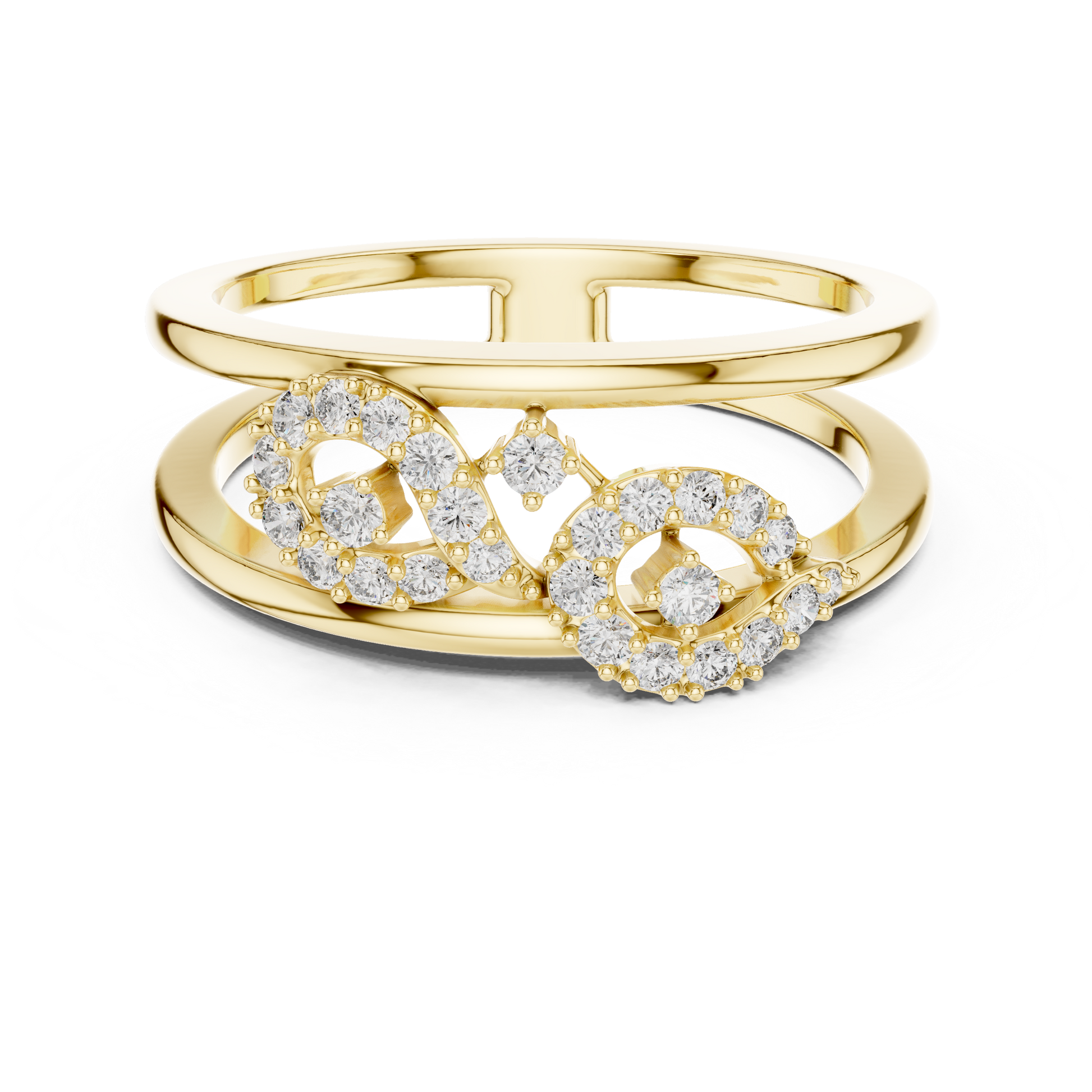 Round Halo Lab Grown Diamond Ring