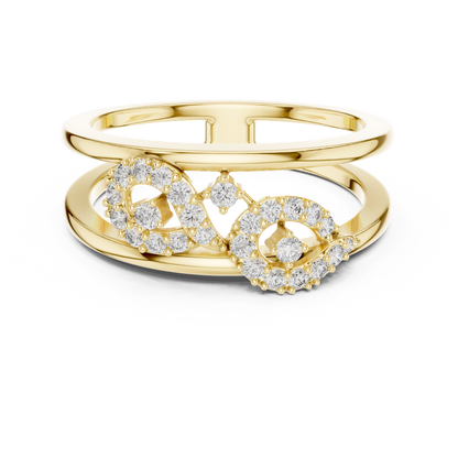 Round Halo Lab Grown Diamond Ring