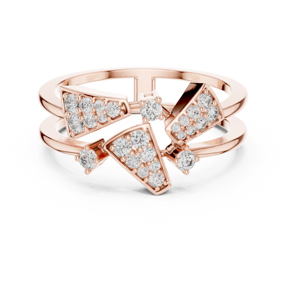 Round Halo Lab Grown Diamond Ring
