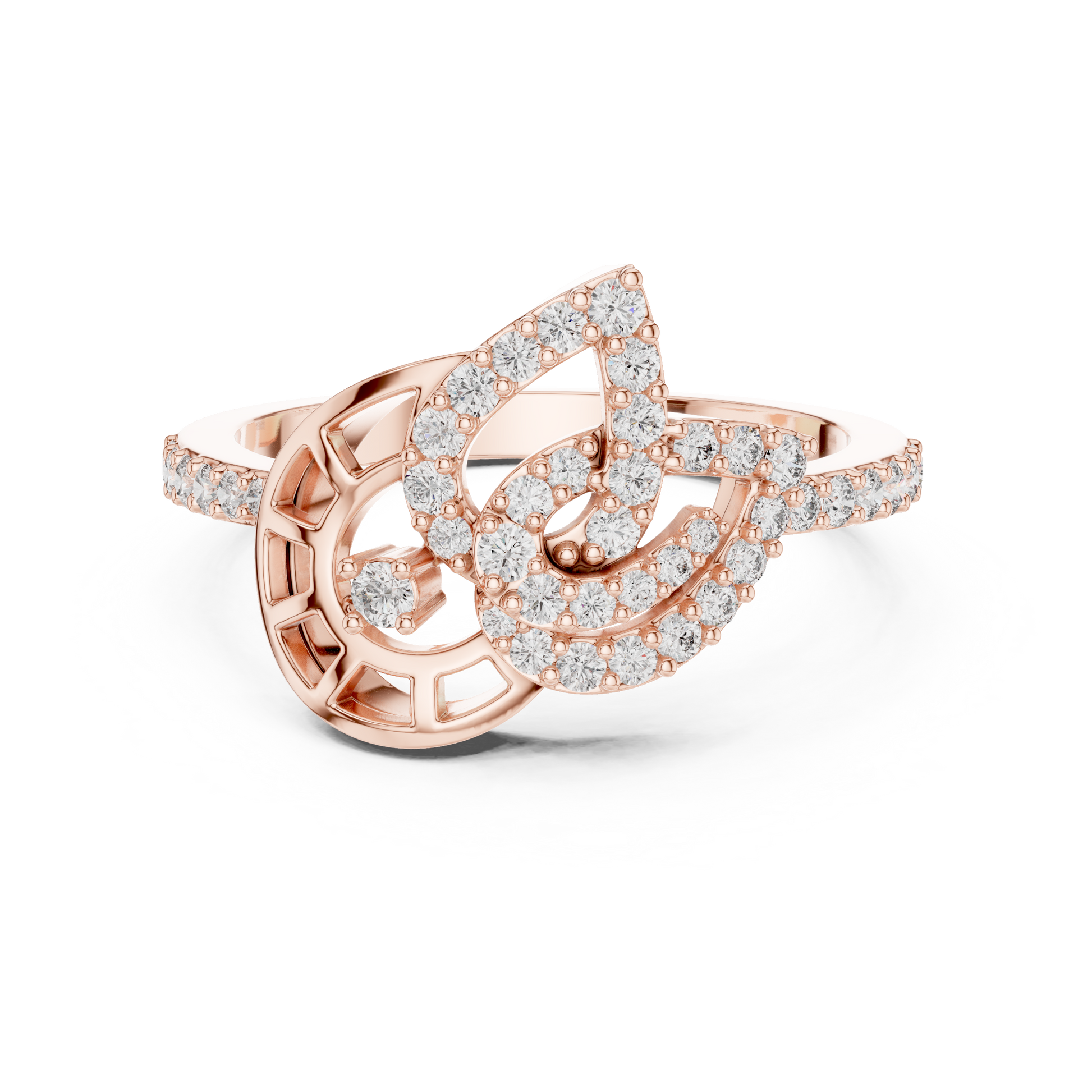 Round Halo Lab Grown Diamond Ring
