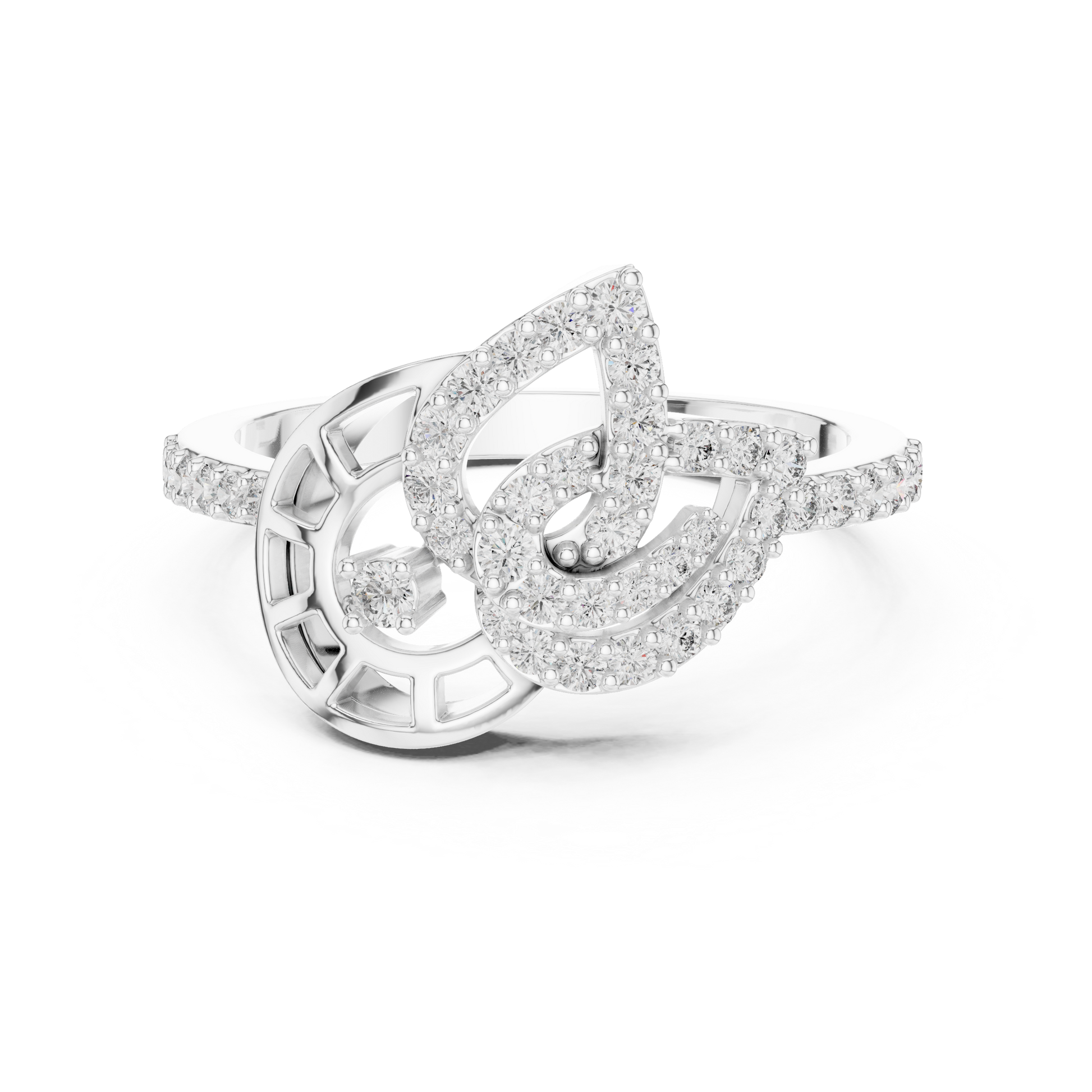 Round Halo Lab Grown Diamond Ring