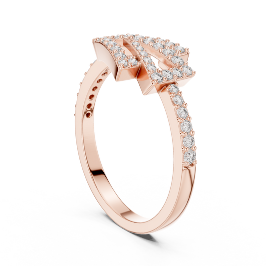 Round Halo Lab Grown Diamond Ring