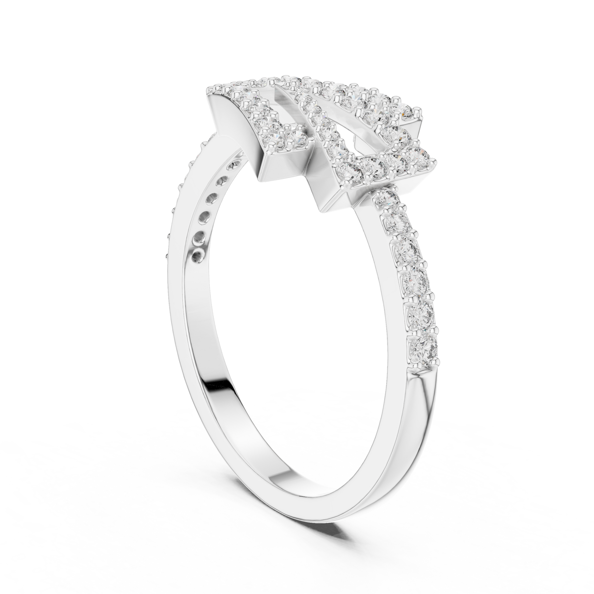 Round Halo Lab Grown Diamond Ring