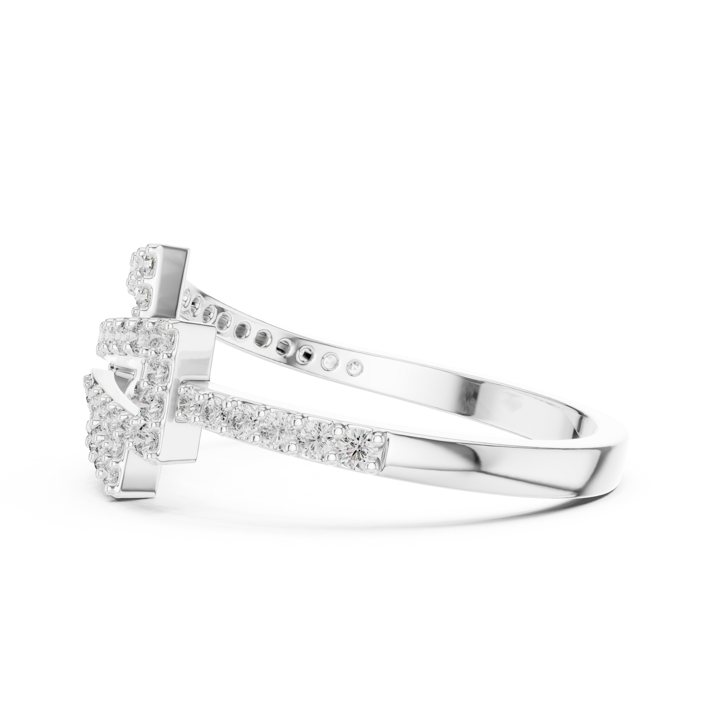 Round Halo Lab Grown Diamond Ring