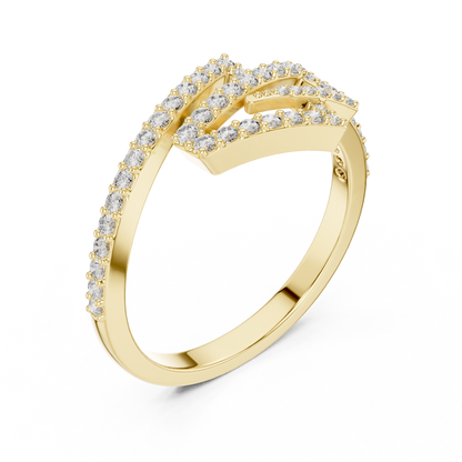Round Halo Lab Grown Diamond Ring