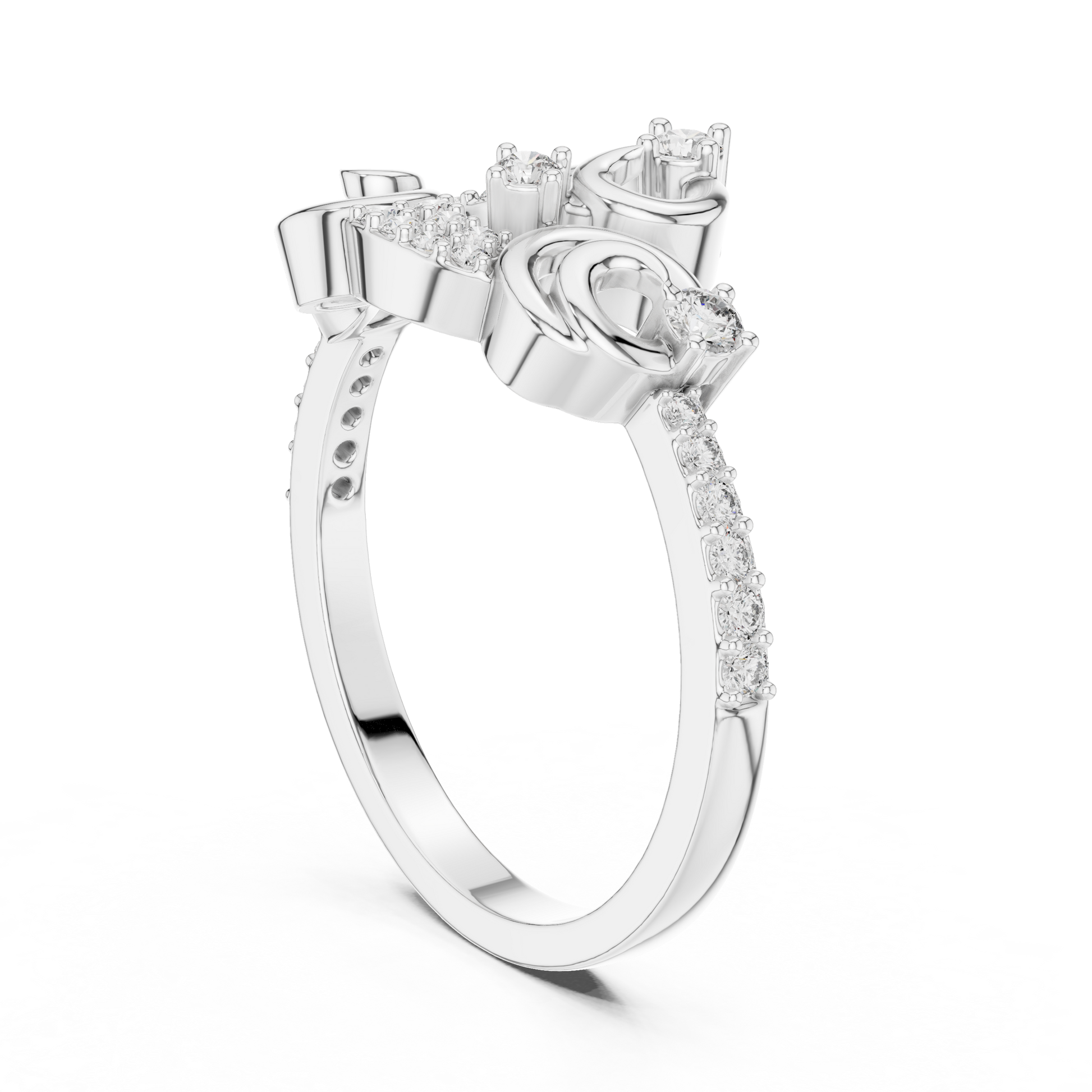 Round Halo Lab Grown Diamond Ring