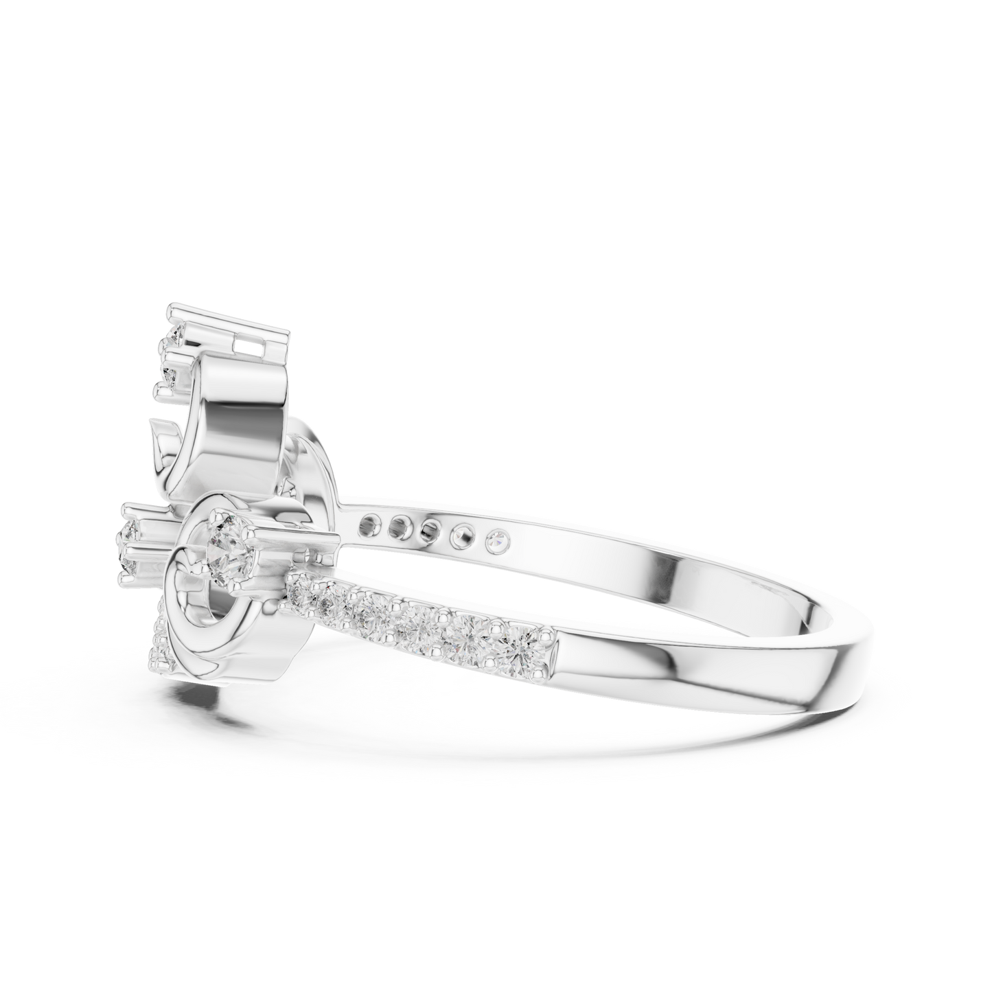 Round Halo Lab Grown Diamond Ring