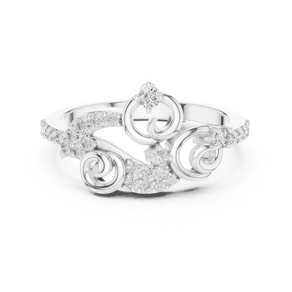 Round Halo Lab Grown Diamond Ring
