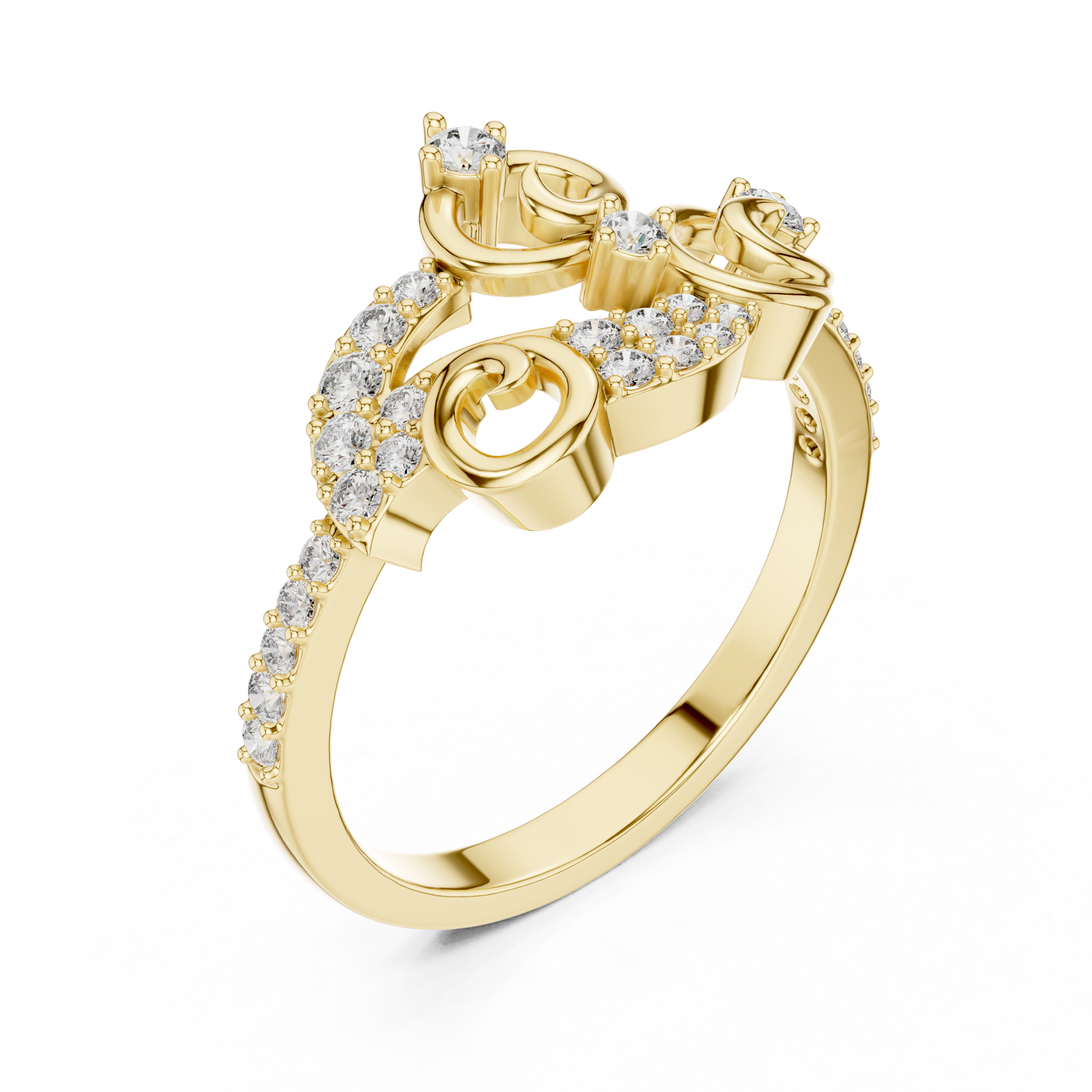 Round Halo Lab Grown Diamond Ring