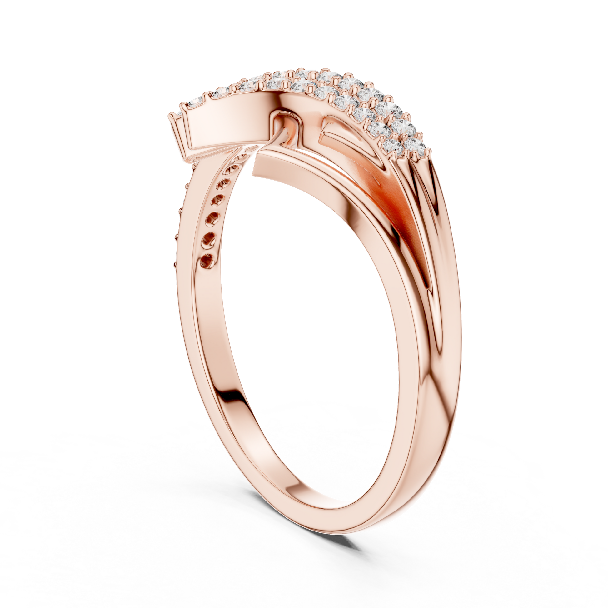 Round Halo Lab Grown Diamond Ring