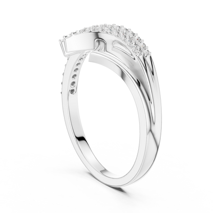 Round Halo Lab Grown Diamond Ring