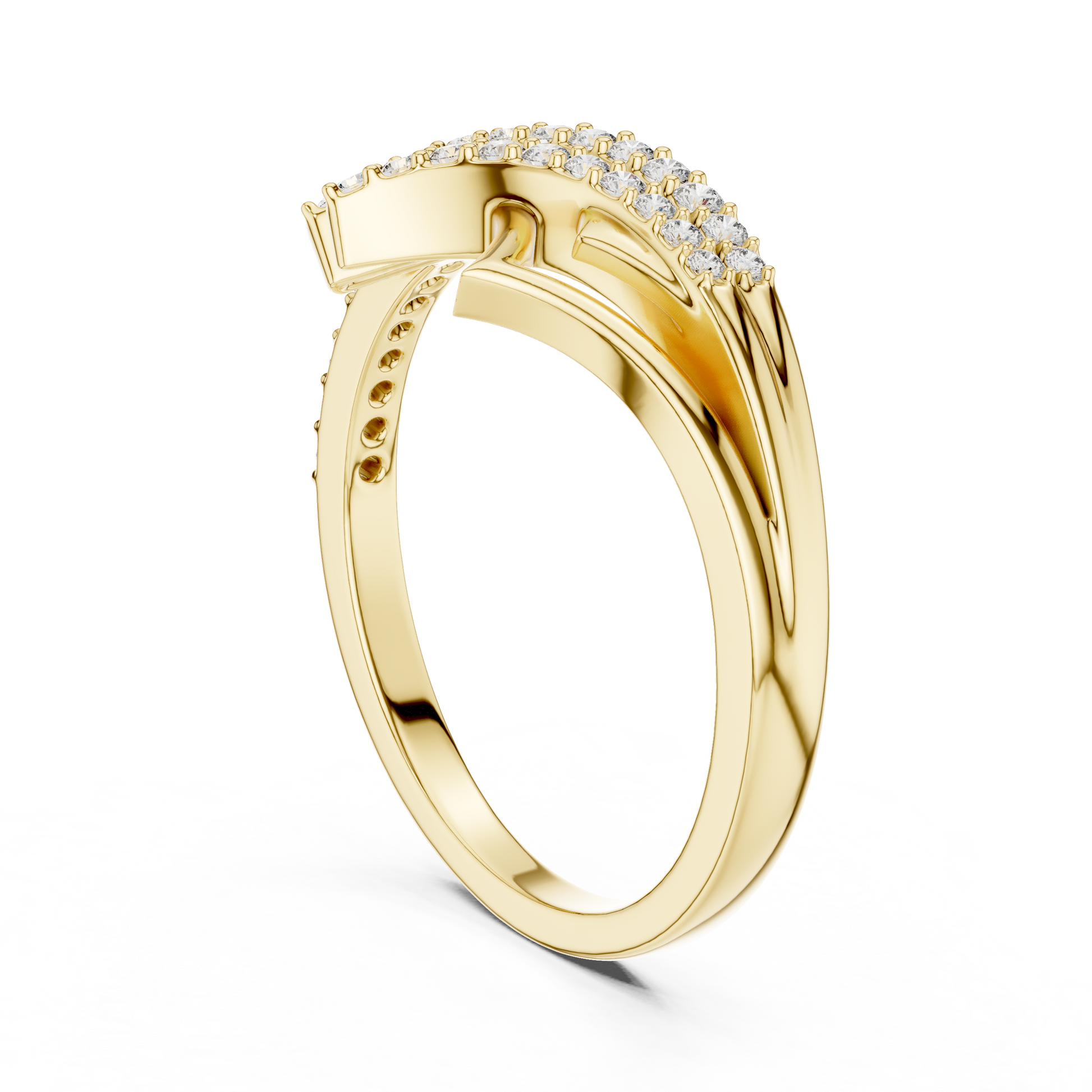 Round Halo Lab Grown Diamond Ring