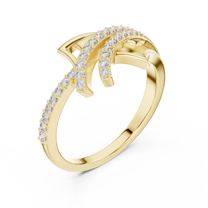 Round Halo Lab Grown Diamond Ring