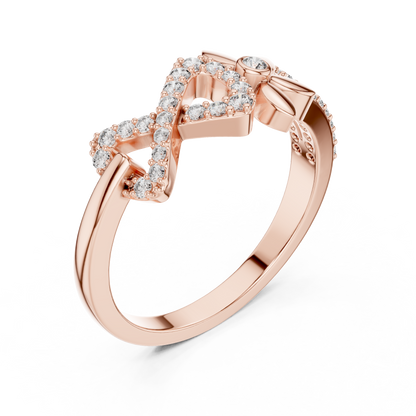Mixed Shape Lab Grown Diamond Halo Ring