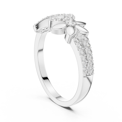 Mixed Shape Lab Grown Diamond Halo Ring