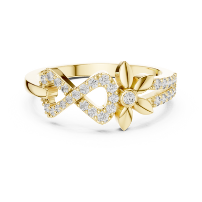 Mixed Shape Lab Grown Diamond Halo Ring