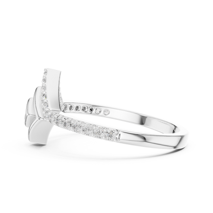Mixed Shape Lab Grown Diamond Halo Ring