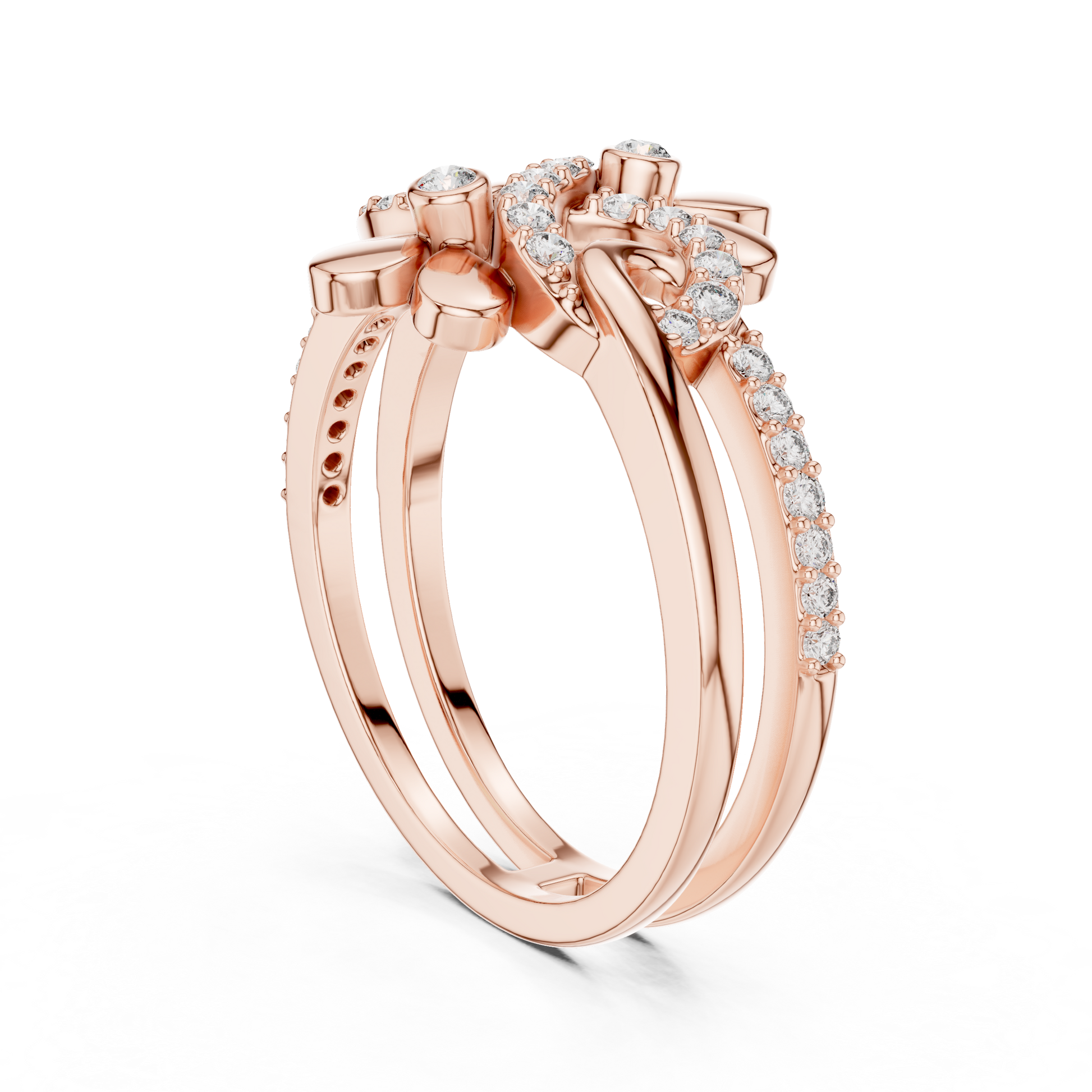 Round Halo Lab Grown Diamond Ring