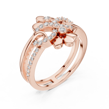 Round Halo Lab Grown Diamond Ring