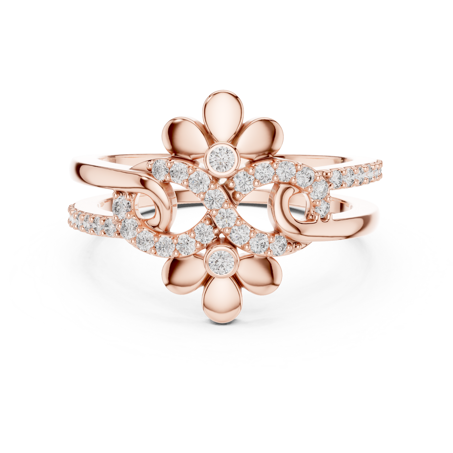 Round Halo Lab Grown Diamond Ring