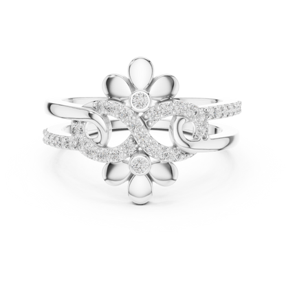 Round Halo Lab Grown Diamond Ring