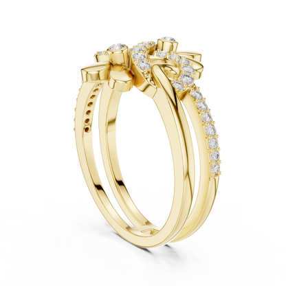 Round Halo Lab Grown Diamond Ring