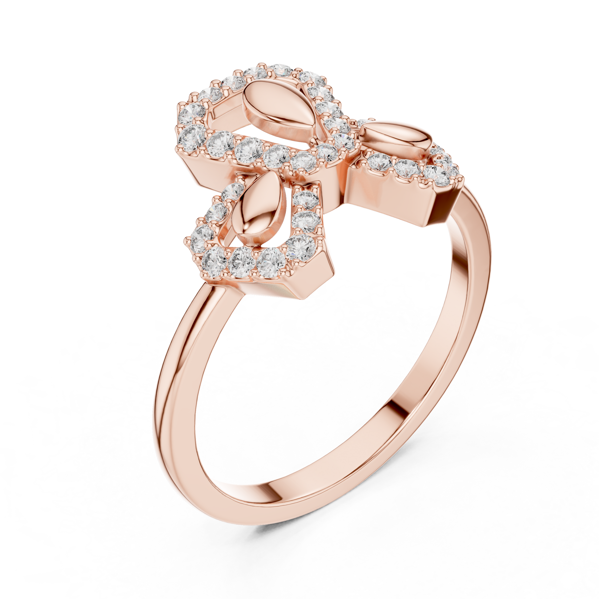 Round Halo Lab Grown Diamond Ring