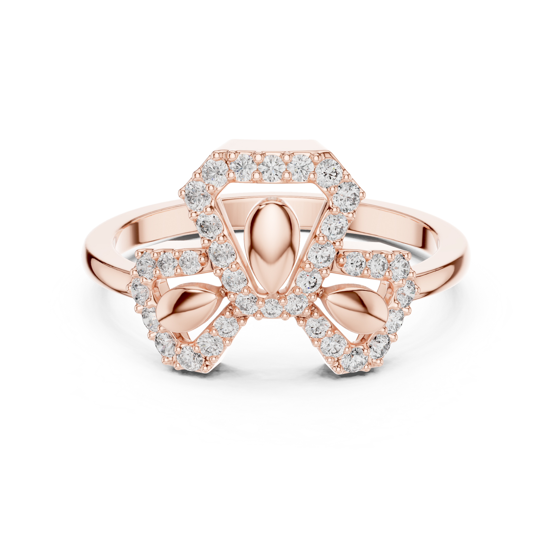 Round Halo Lab Grown Diamond Ring