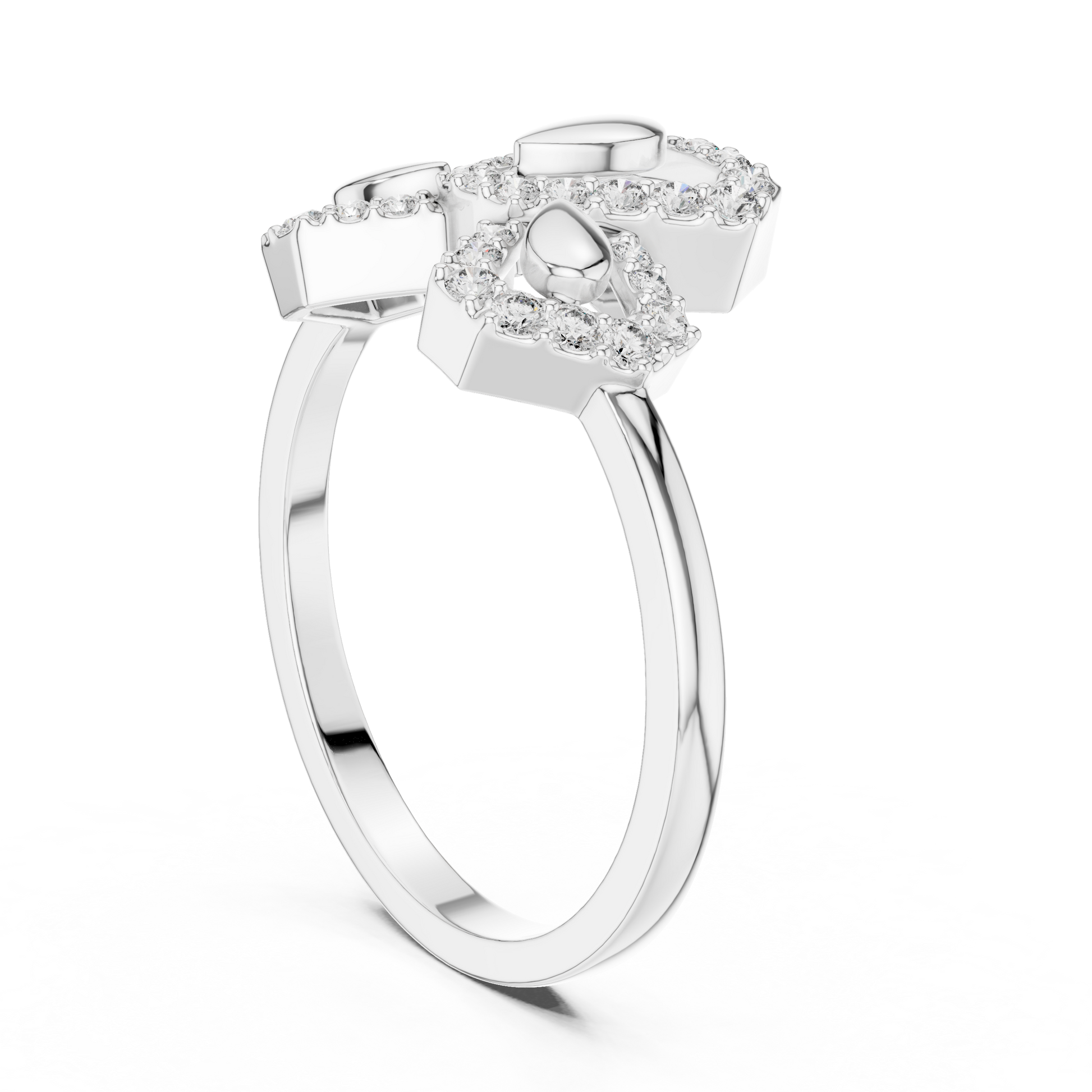 Round Halo Lab Grown Diamond Ring