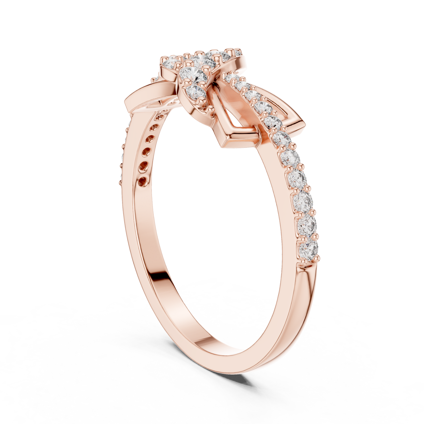 Round Halo Lab Grown Diamond Ring
