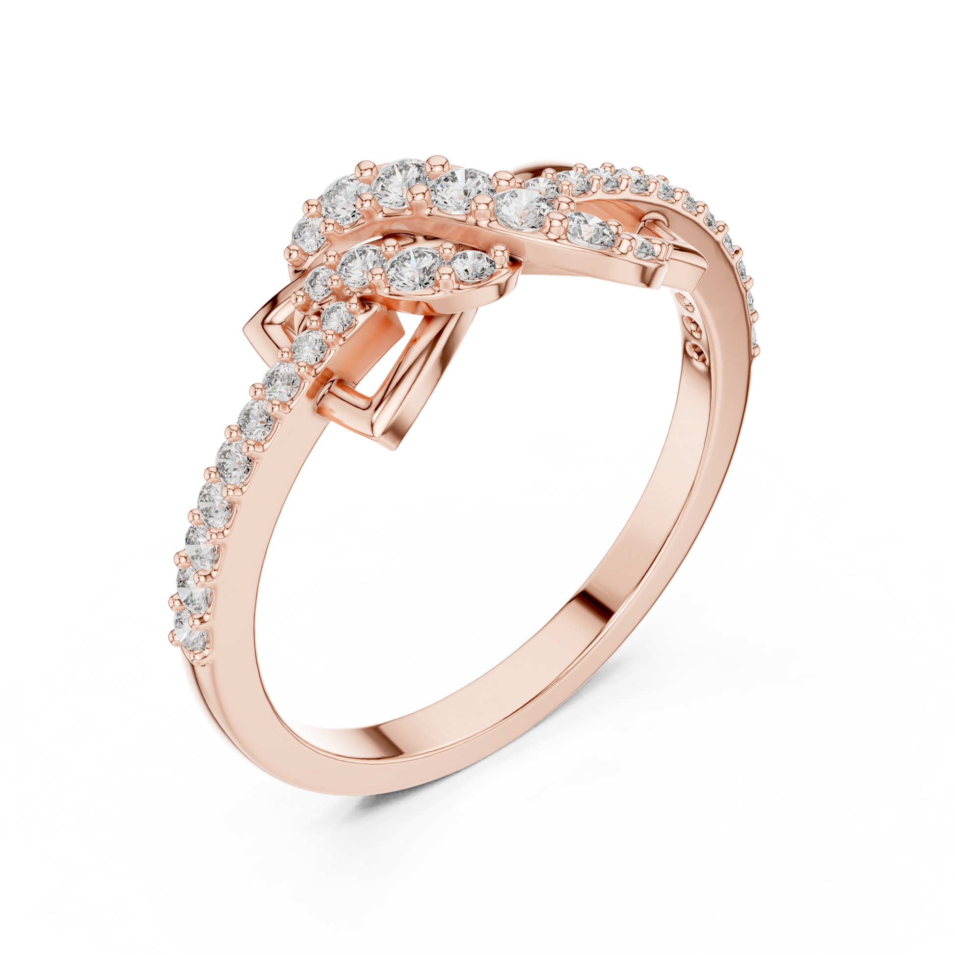 Round Halo Lab Grown Diamond Ring