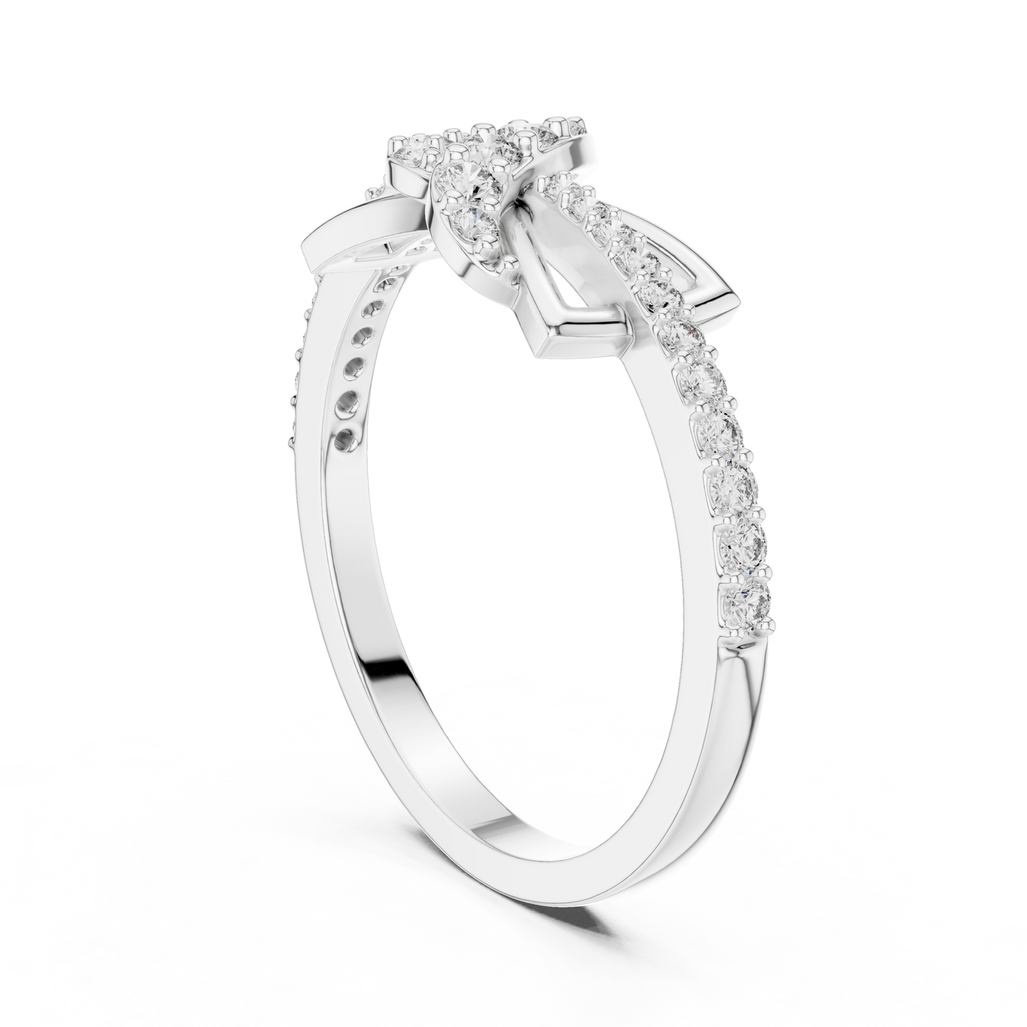 Round Halo Lab Grown Diamond Ring