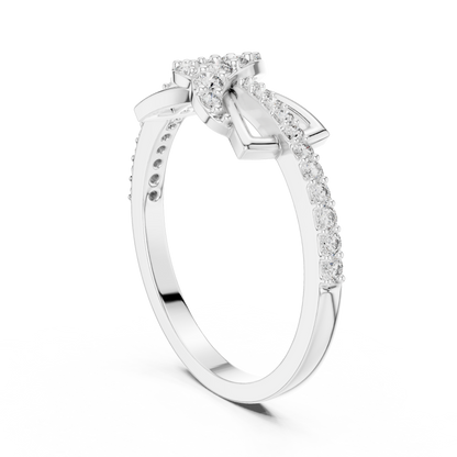 Round Halo Lab Grown Diamond Ring