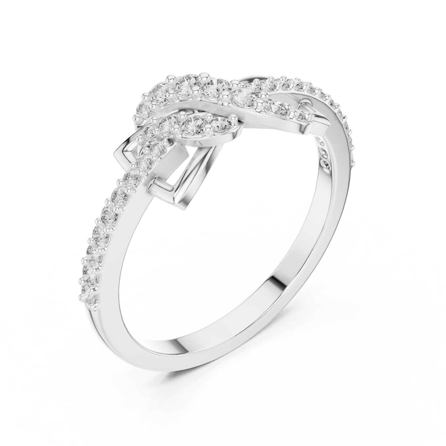 Round Halo Lab Grown Diamond Ring