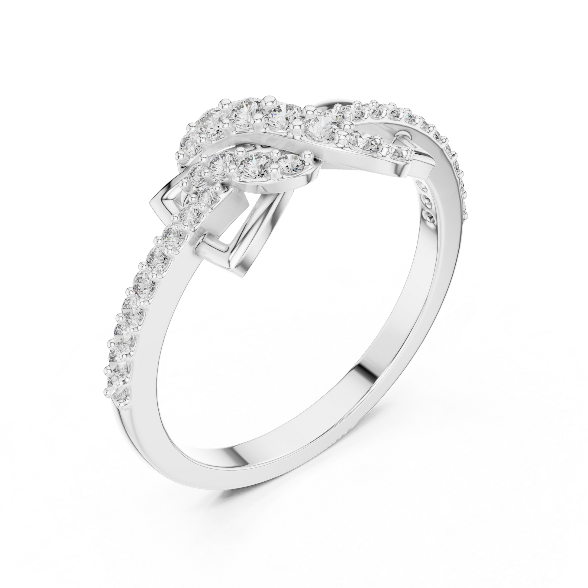 Round Halo Lab Grown Diamond Ring