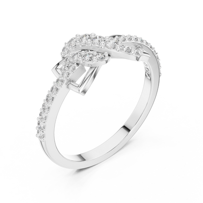 Round Halo Lab Grown Diamond Ring
