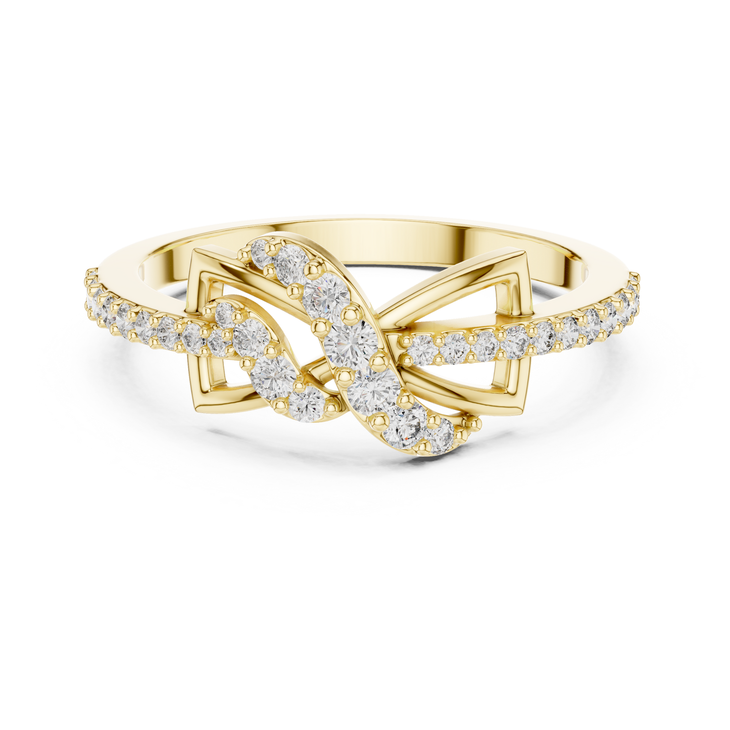 Round Halo Lab Grown Diamond Ring