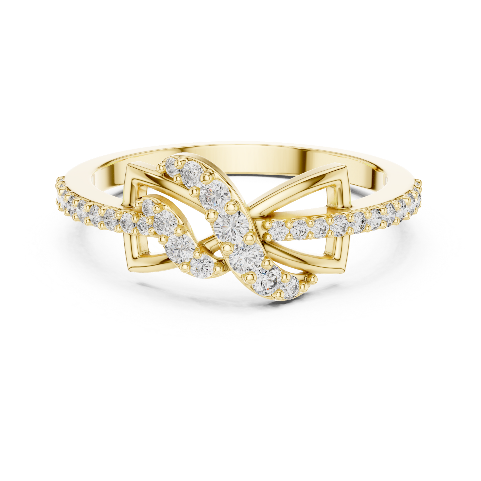 Round Halo Lab Grown Diamond Ring