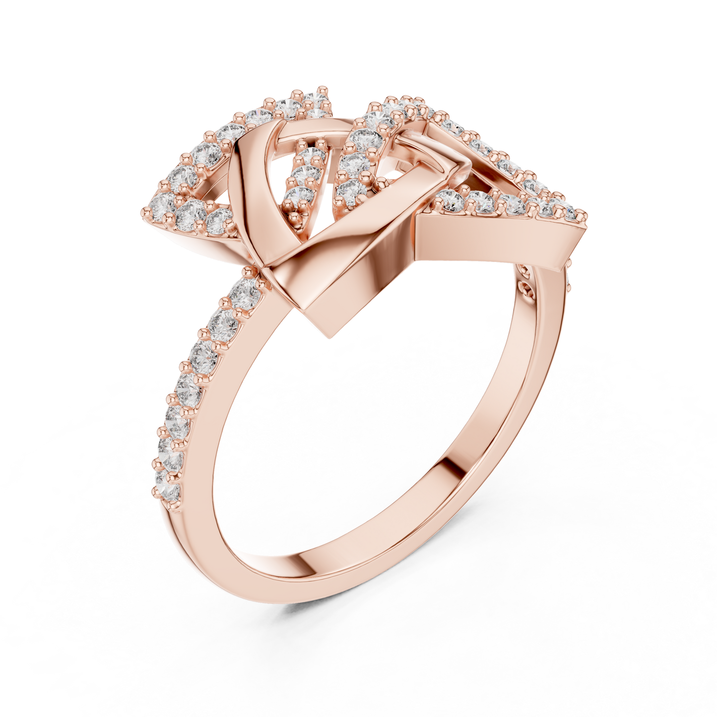 Round Halo Lab Grown Diamond Ring