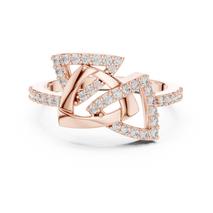 Round Halo Lab Grown Diamond Ring