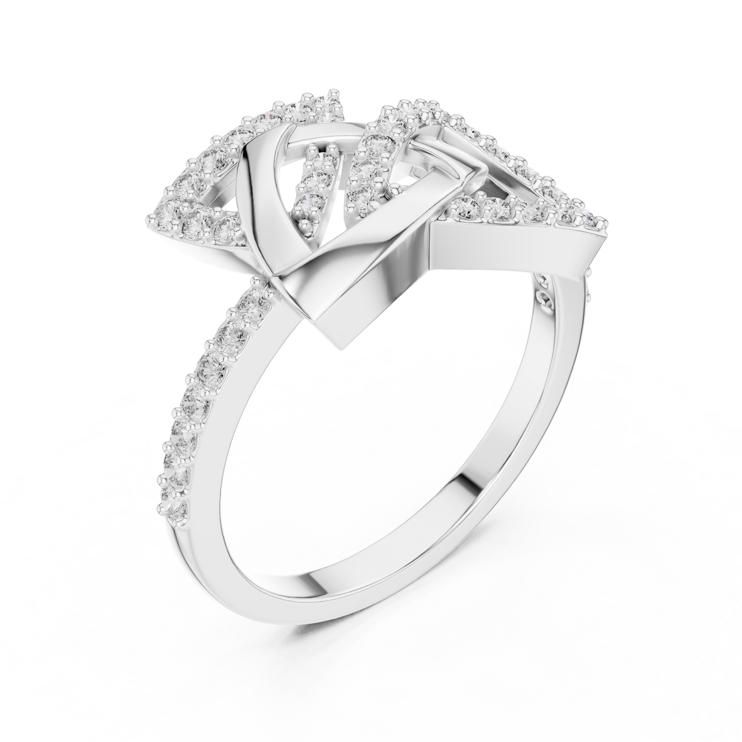 Round Halo Lab Grown Diamond Ring