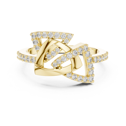 Round Halo Lab Grown Diamond Ring