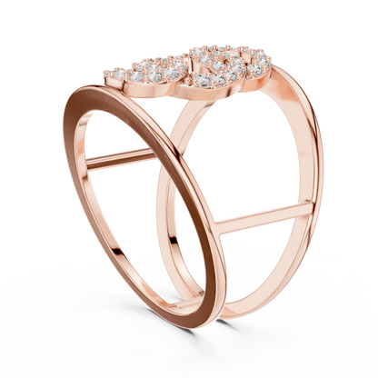 Round Halo Lab Grown Diamond Ring