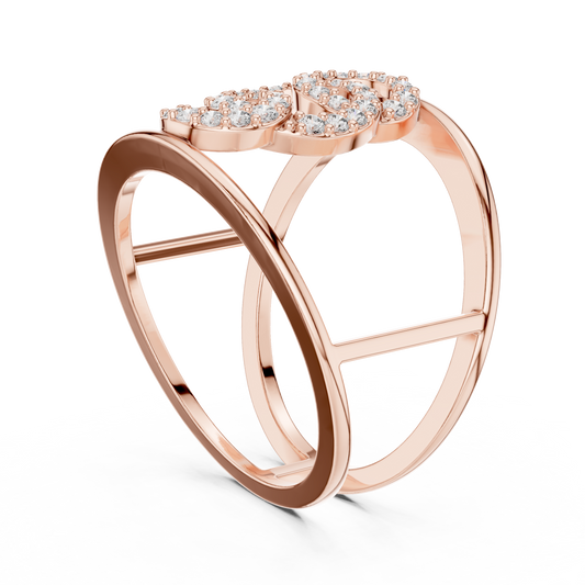 Round Halo Lab Grown Diamond Ring