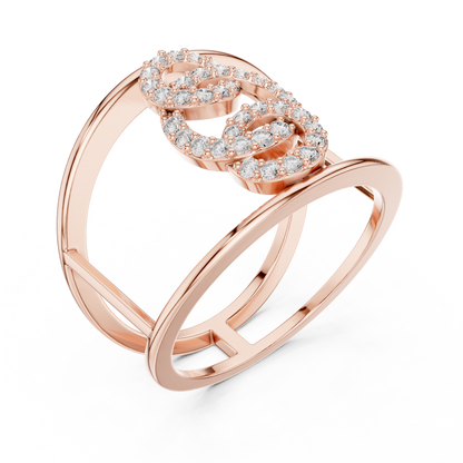 Round Halo Lab Grown Diamond Ring
