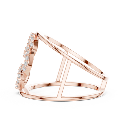 Round Halo Lab Grown Diamond Ring