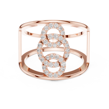 Round Halo Lab Grown Diamond Ring