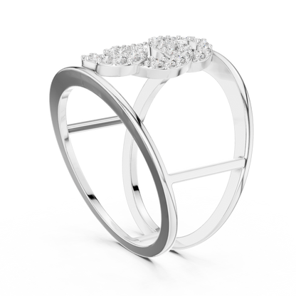 Round Halo Lab Grown Diamond Ring