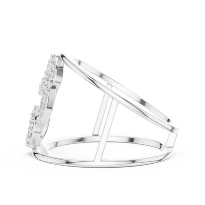 Round Halo Lab Grown Diamond Ring